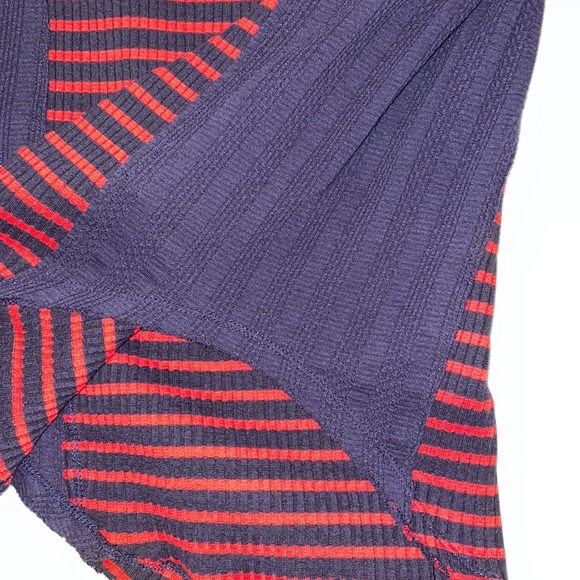 Free People Long Sleeve Striped Turtle Neck - Picture 3 of 6